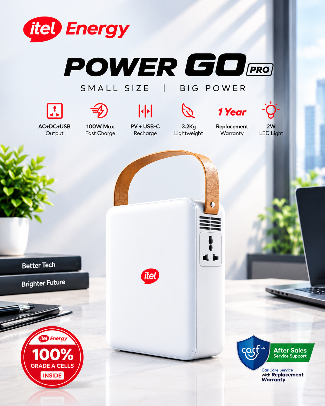 Itel Energy Power Go Pro 2